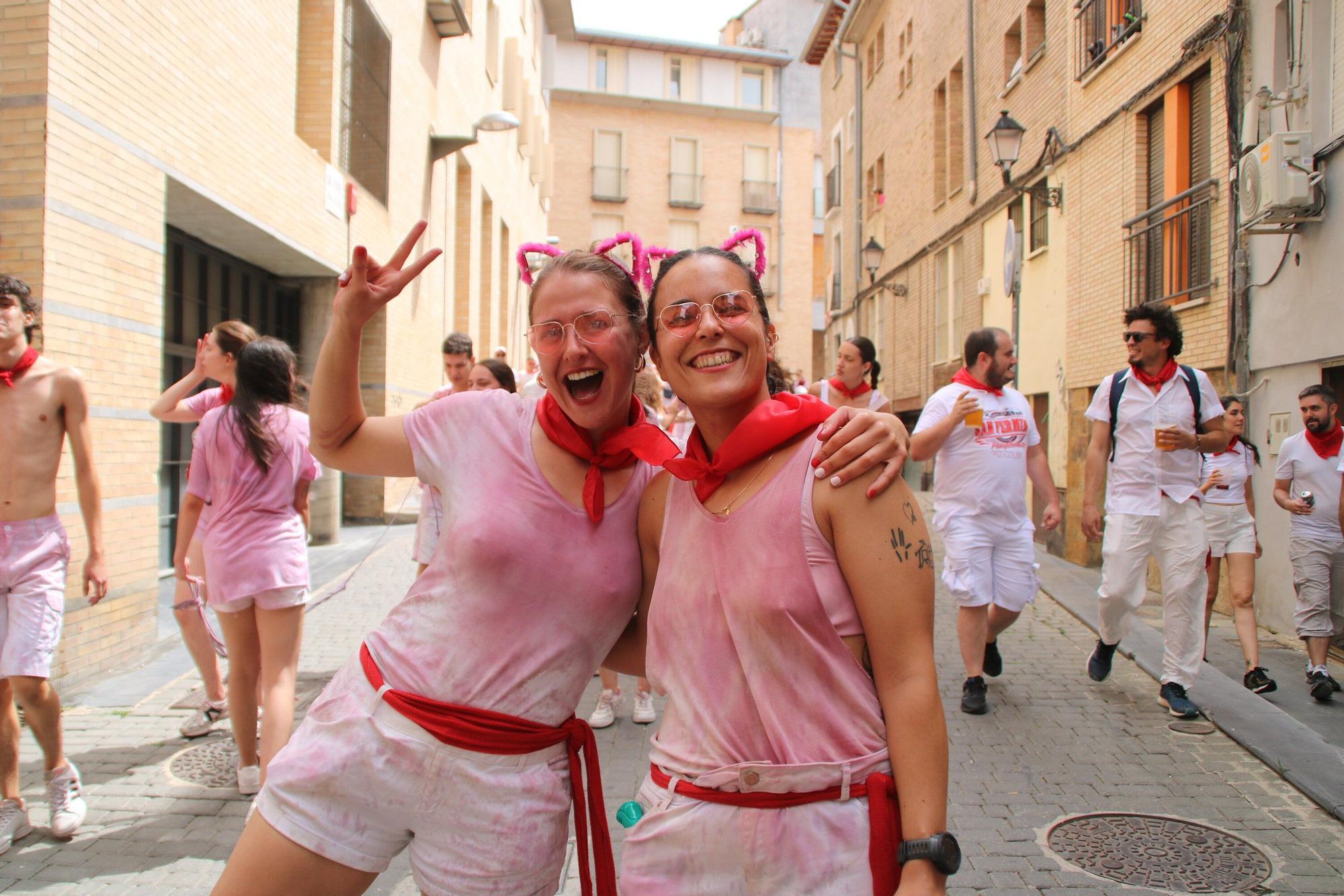 Fotos del cohete de las fiestas de Tudela 2025