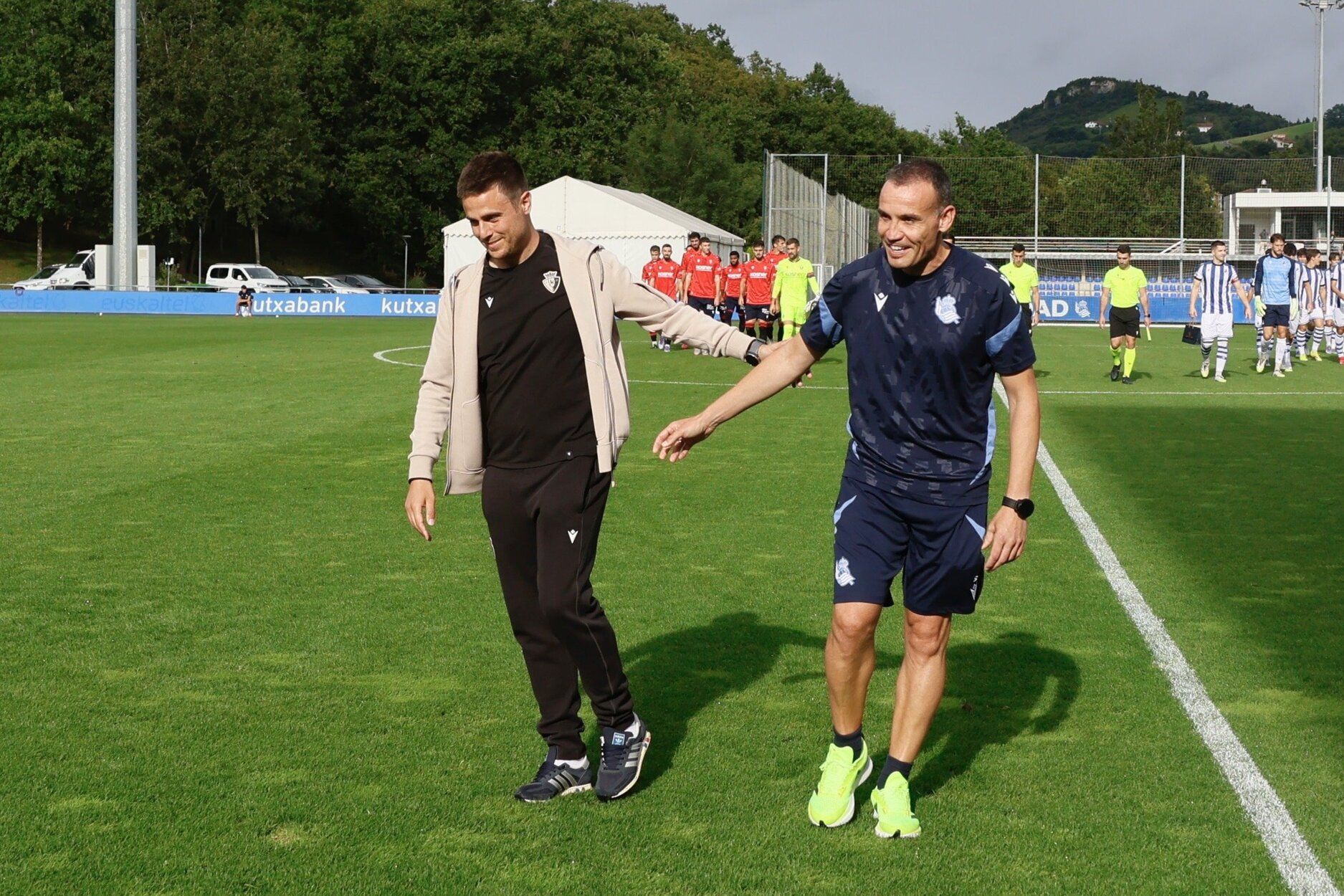 Real Sociedad-Osasuna: Zubieta disfruta del amistoso