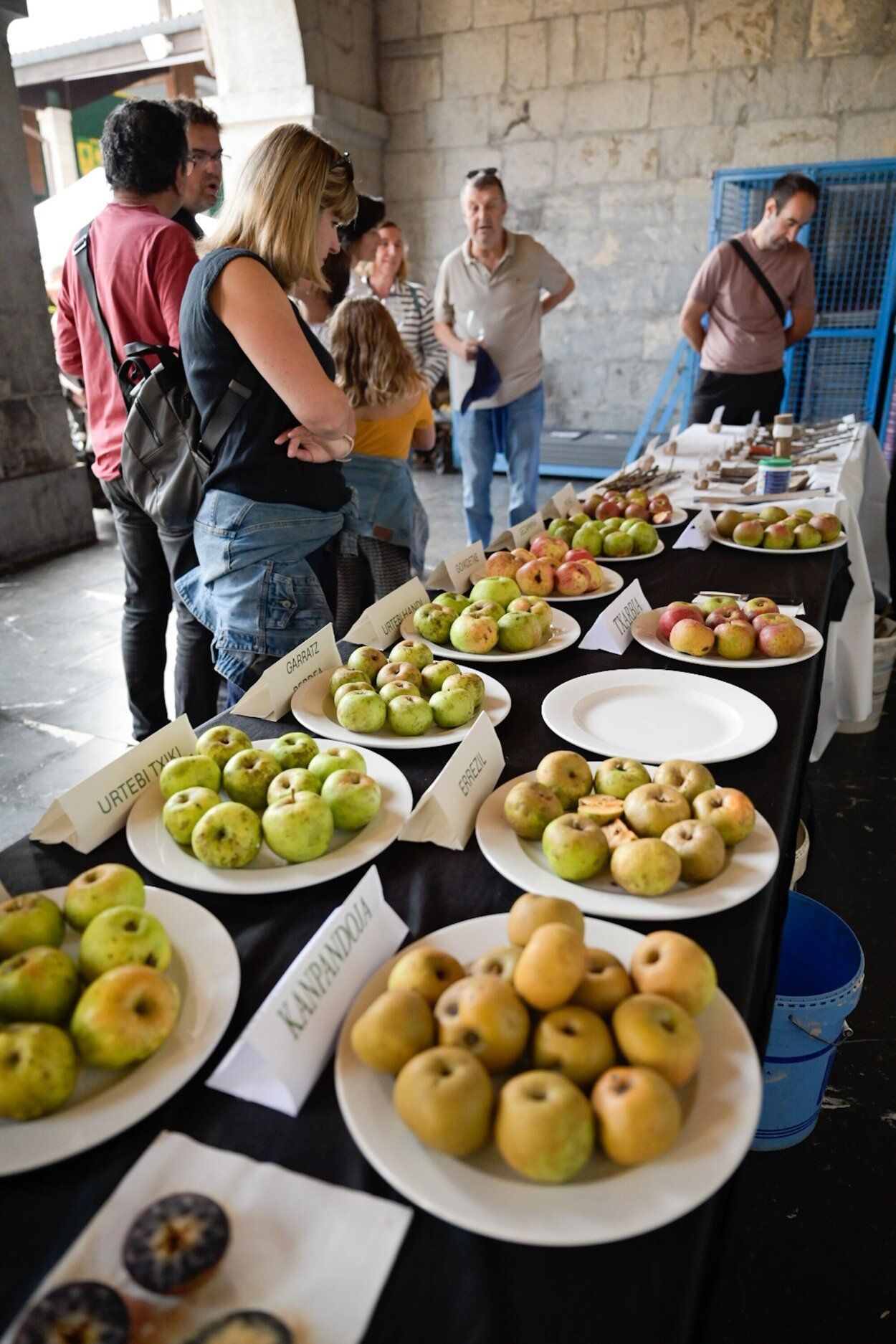 Feria de la cosecha de la manzana en Astigarraga.