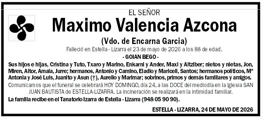 Maximo Valencia Azcona
