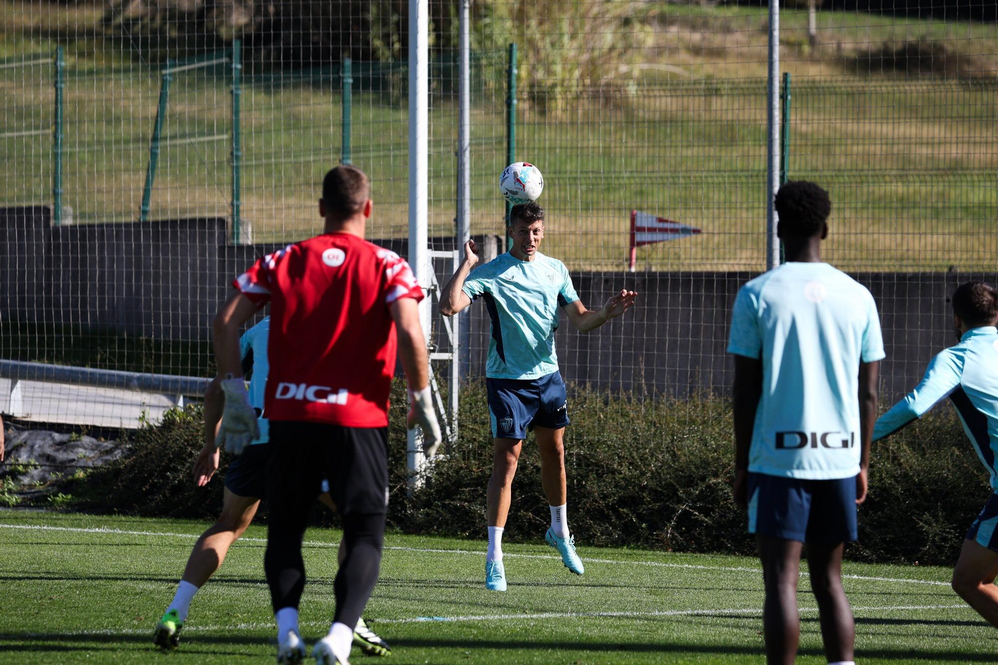 Entrenamiento del Athletic en Lezama