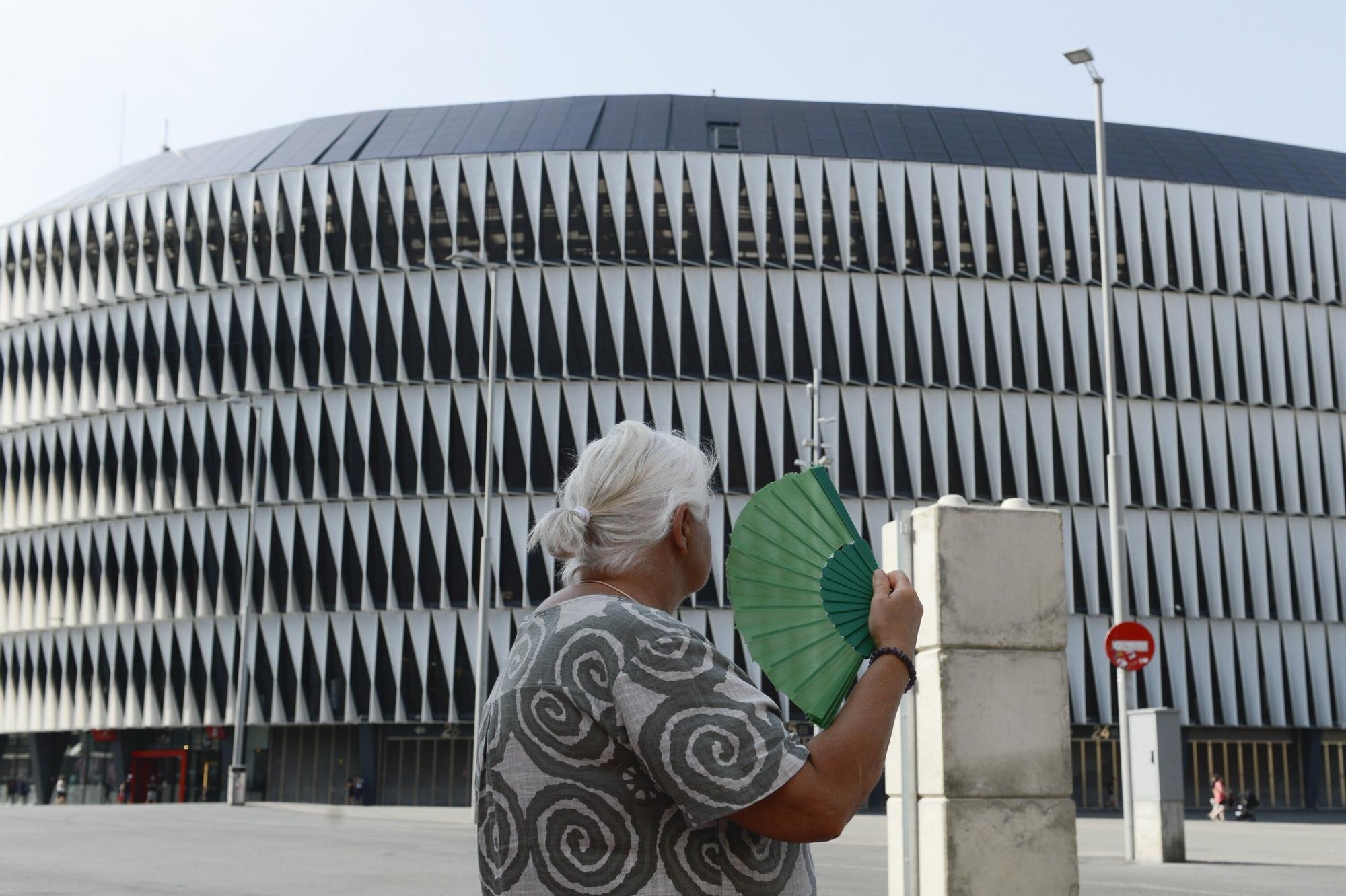 En imágenes: Bizkaia, en alerta por calor extremo: hasta 38 grados en el interior
