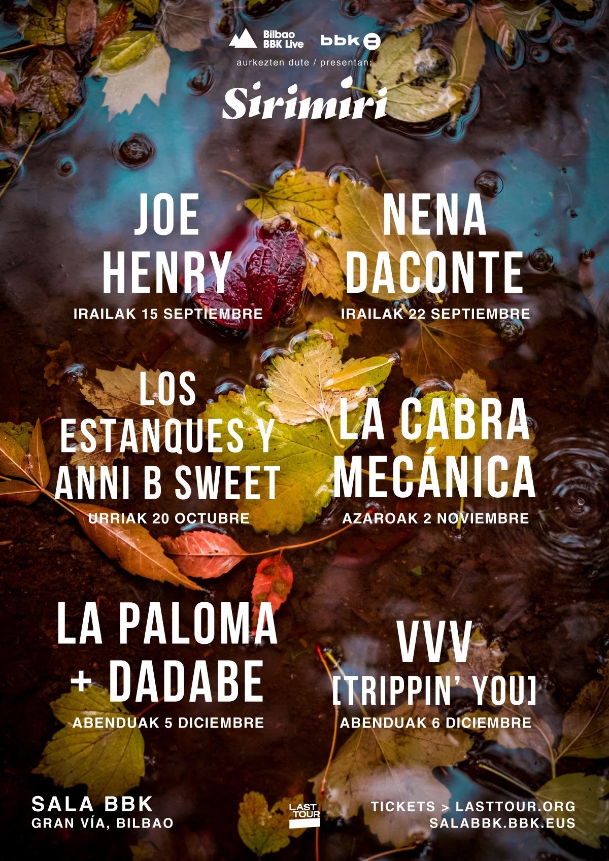 Bilbao BBK Live y BBK acaban de presentar Sirimiri
