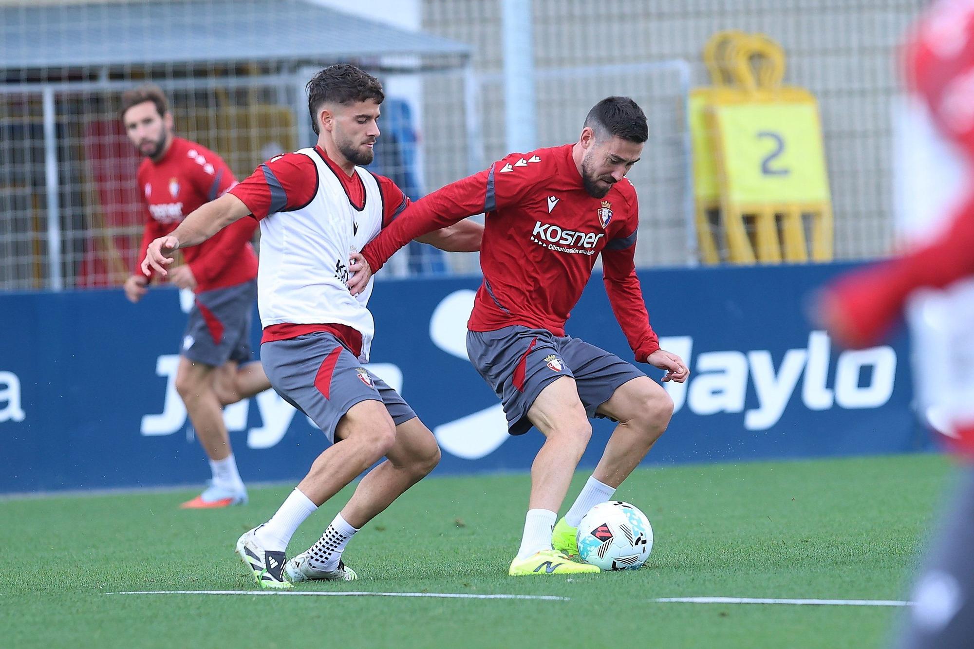 Fotos del entrenamiento de Osasuna (24 de septiembre de 2025)