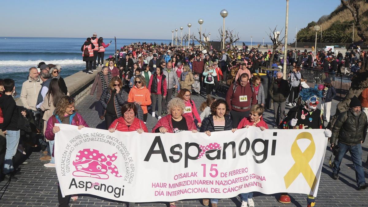X Marcha Nórdica Solidaria de Aspanogi.