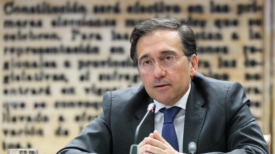 Albares niega que el ‘no a la guerra’ sea un mero eslogan