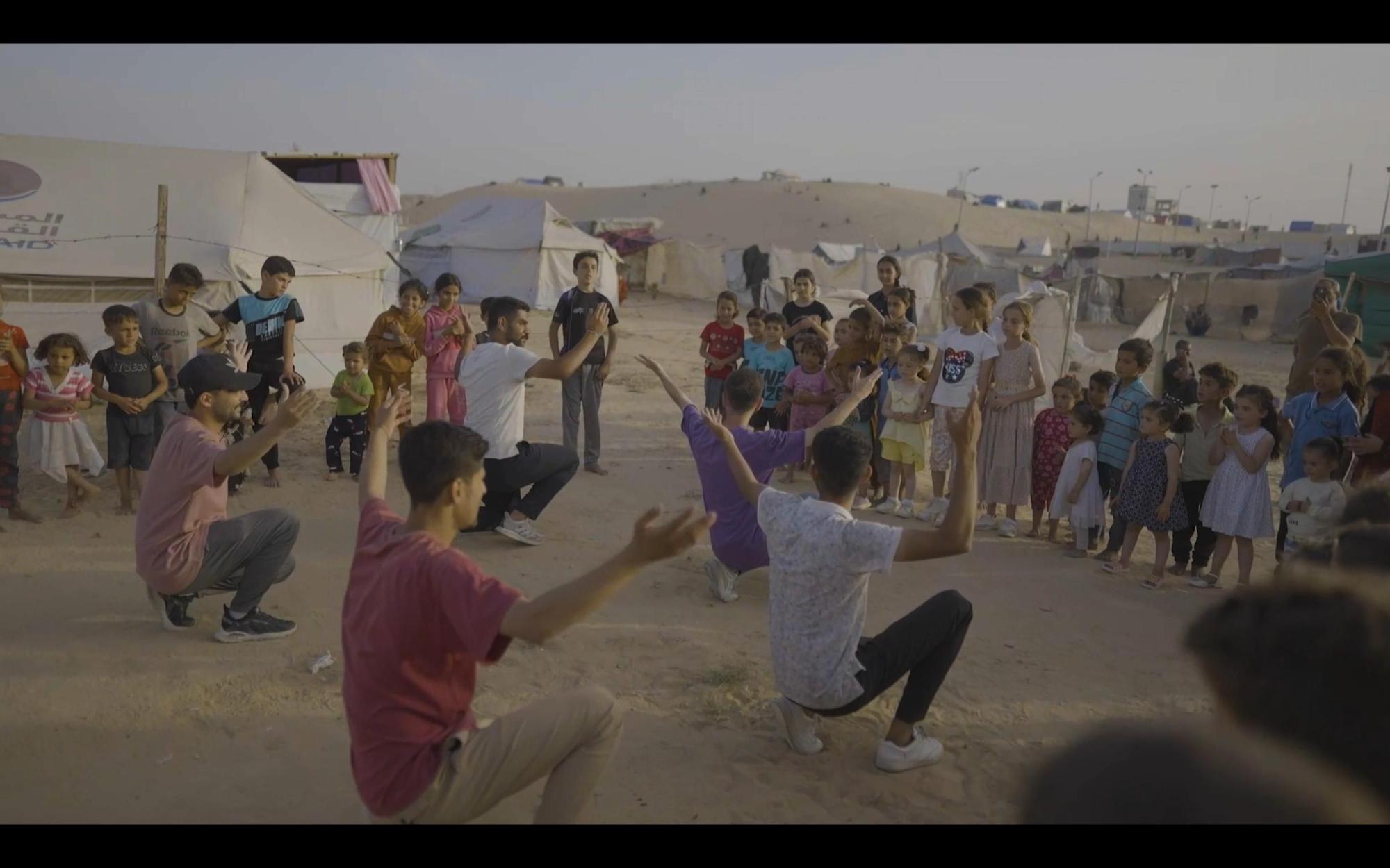 Fotograma de la película documental &#039;Gaza: La Danse pour Survivre&#039; que se proyectará en el marco de Zinetika este mes de diciembre.