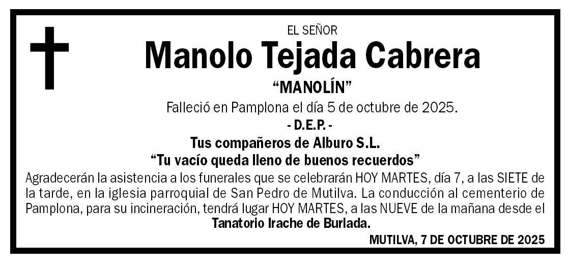 Manolo Tejada Cabrera