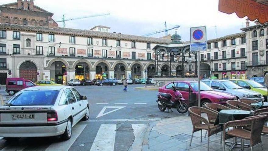 La plaza Nueva hace sólo ocho años