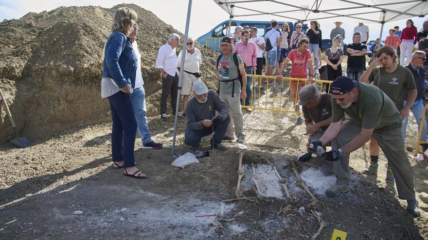 Exhumados diez asesinados de la Guerra Civil en Paternáin