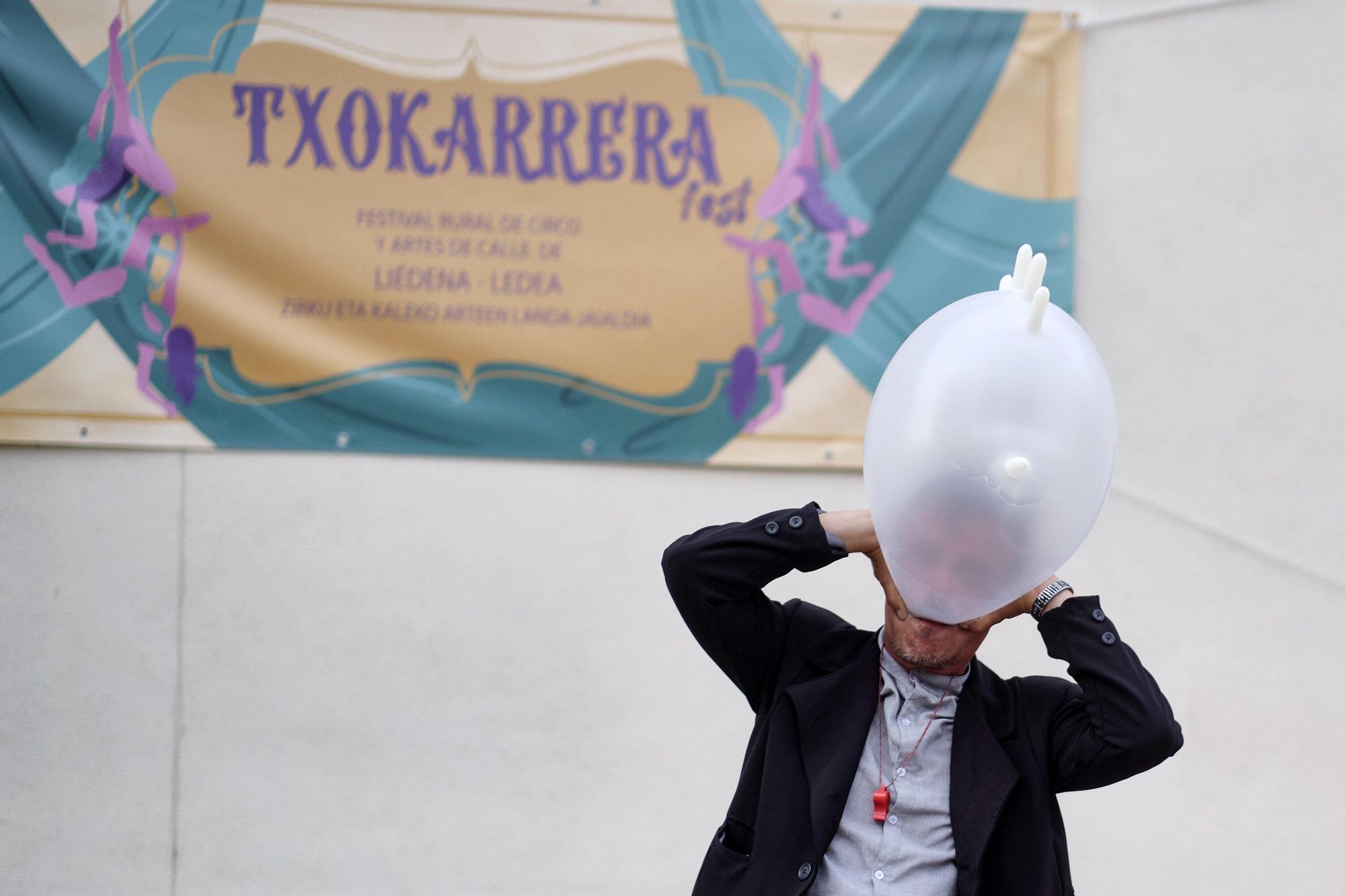 Imágenes del Txokarrera Fest de Liédena