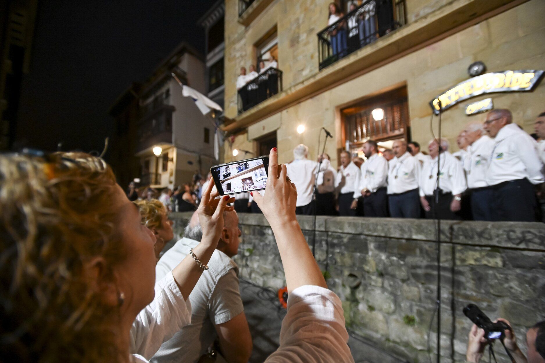 Alegría y música de la mano del coro de Gaztelubide