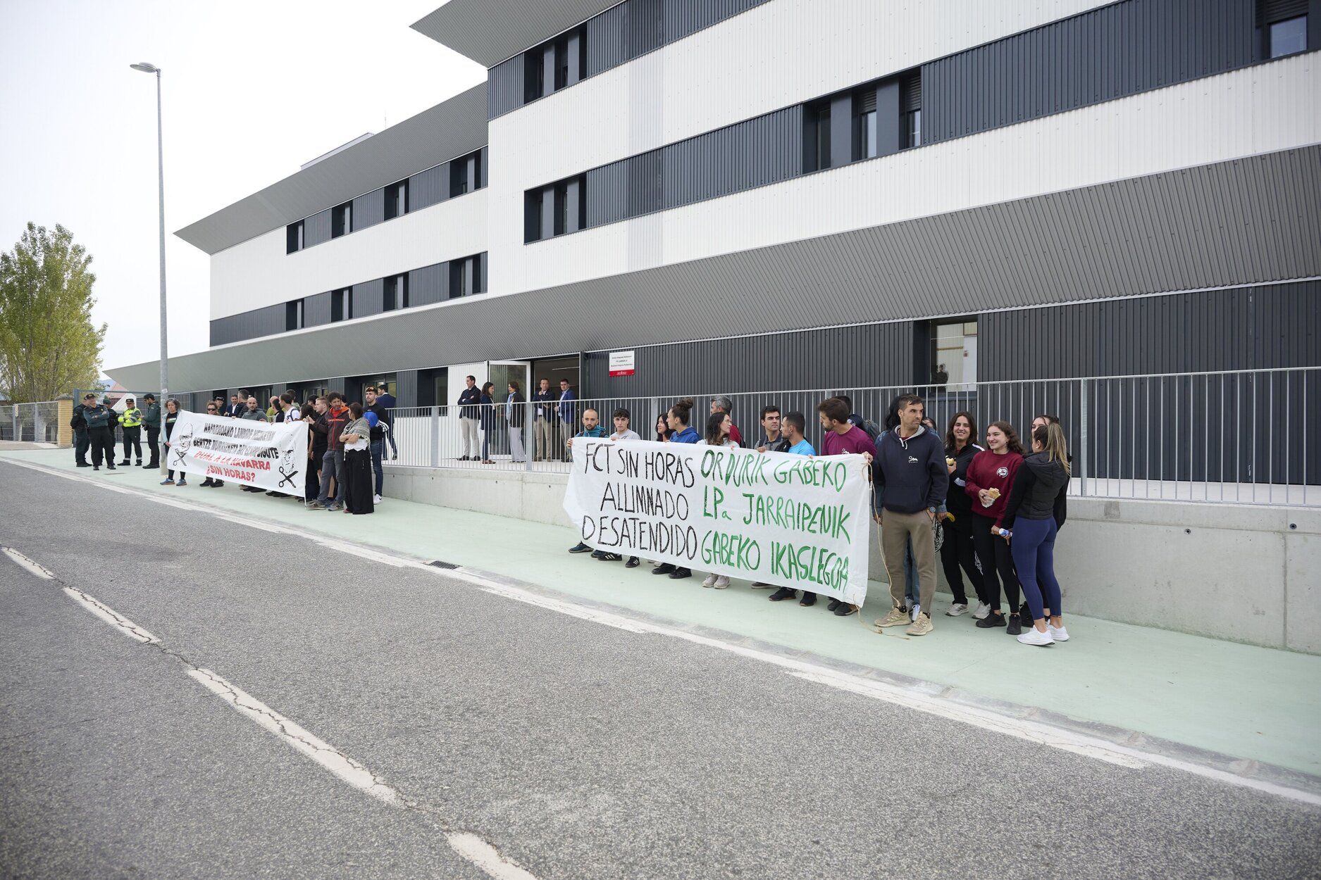 Fotos de la visita de la reina Letizia al CIP FP Lumbier IIP