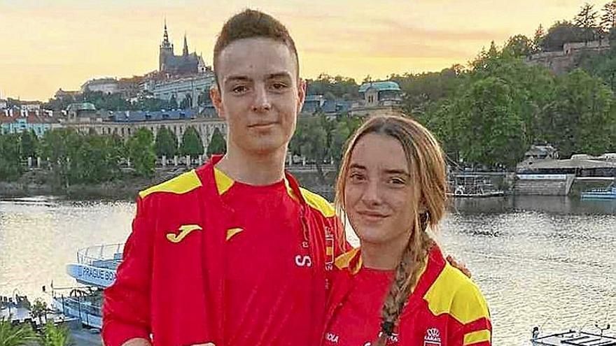 Mireia Vizuete y Adrián Ocio buscan un metal en el Europeo de Praga