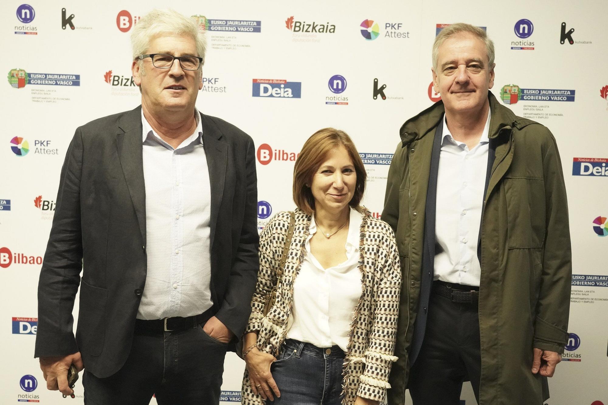 Gorka Gastaka, Blanca Antón y Manu Barreiro.