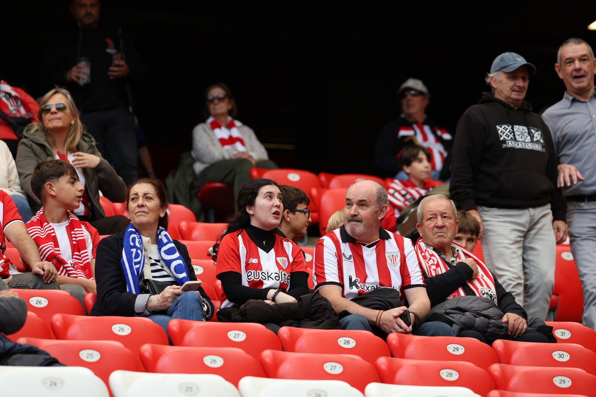 En imágenes: ¿Has estado en San Mamés viendo el Athletic-Real Oviedo? Búscate en nuestra galería