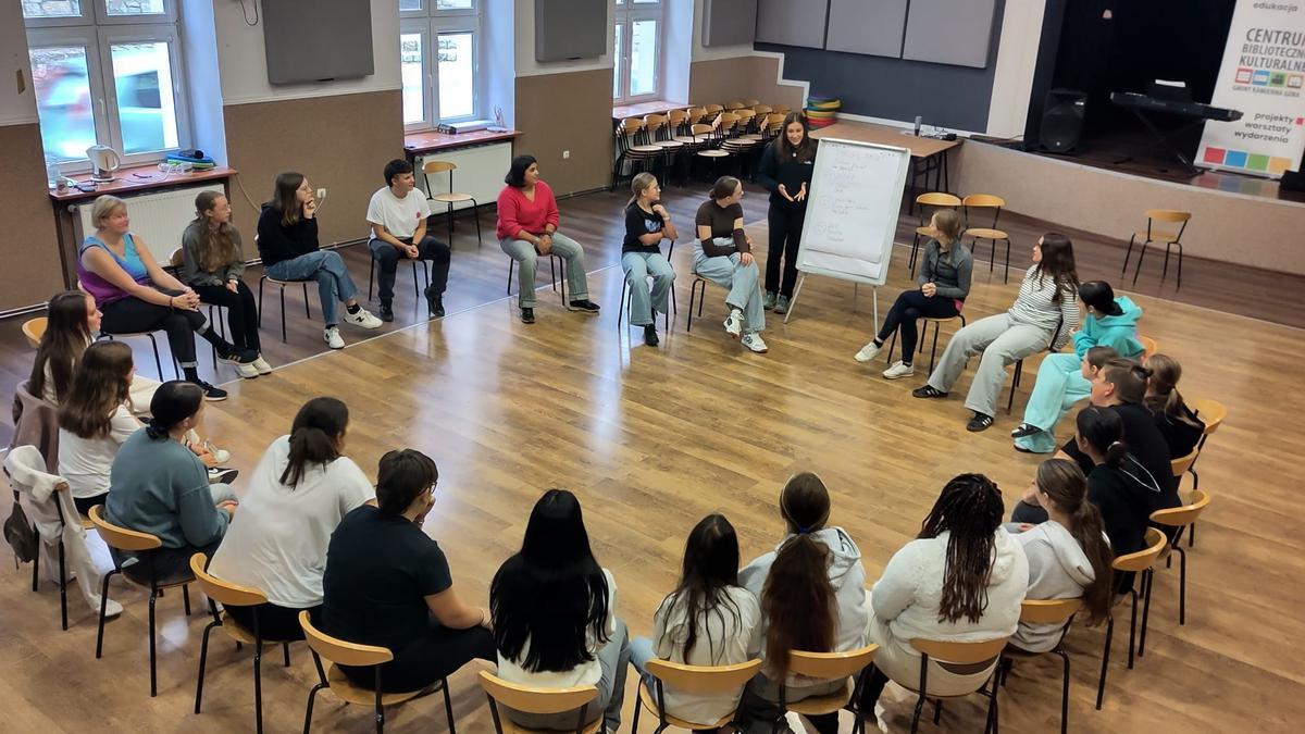 Dinámicas participativas entre las protagonistas del programa.