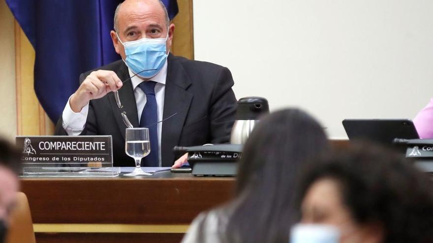 El coronel Diego Pérez de los Cobos comparece en el Congreso.