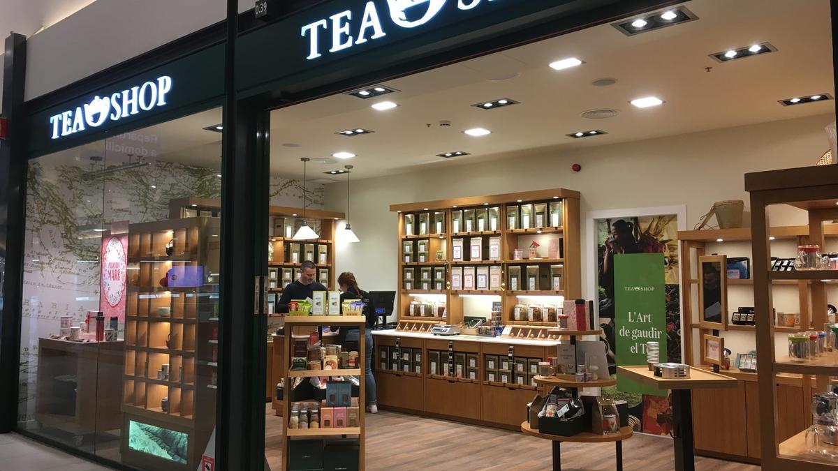 Imagen de una de las tiendas de The Tea Shop en España