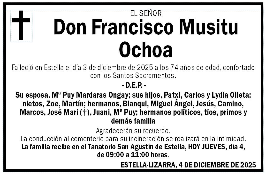 Francisco Musitu Ochoa