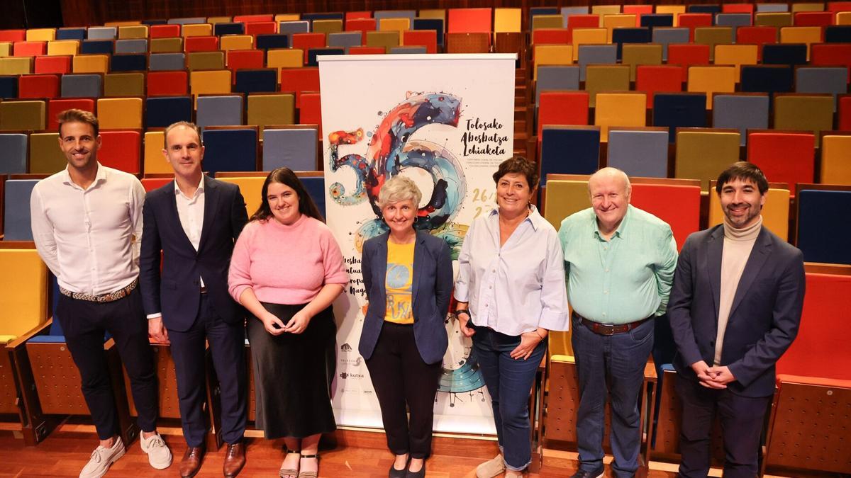 Tolosako Abestza Lehiaketaren aurkezpena.