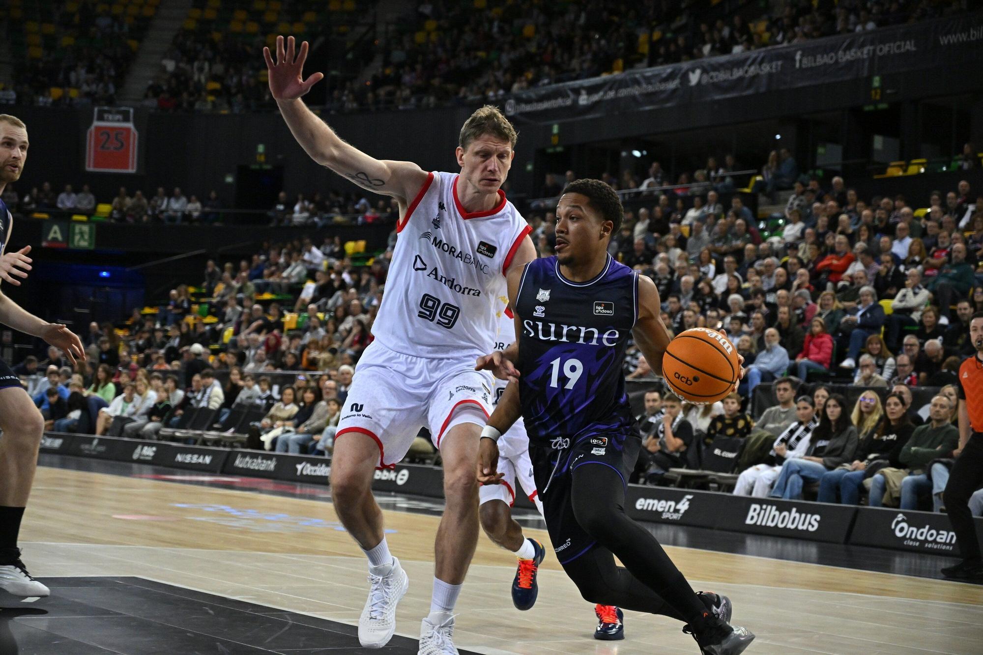 El Surne Bilbao Basket-Morabanc Andorra, en imágenes