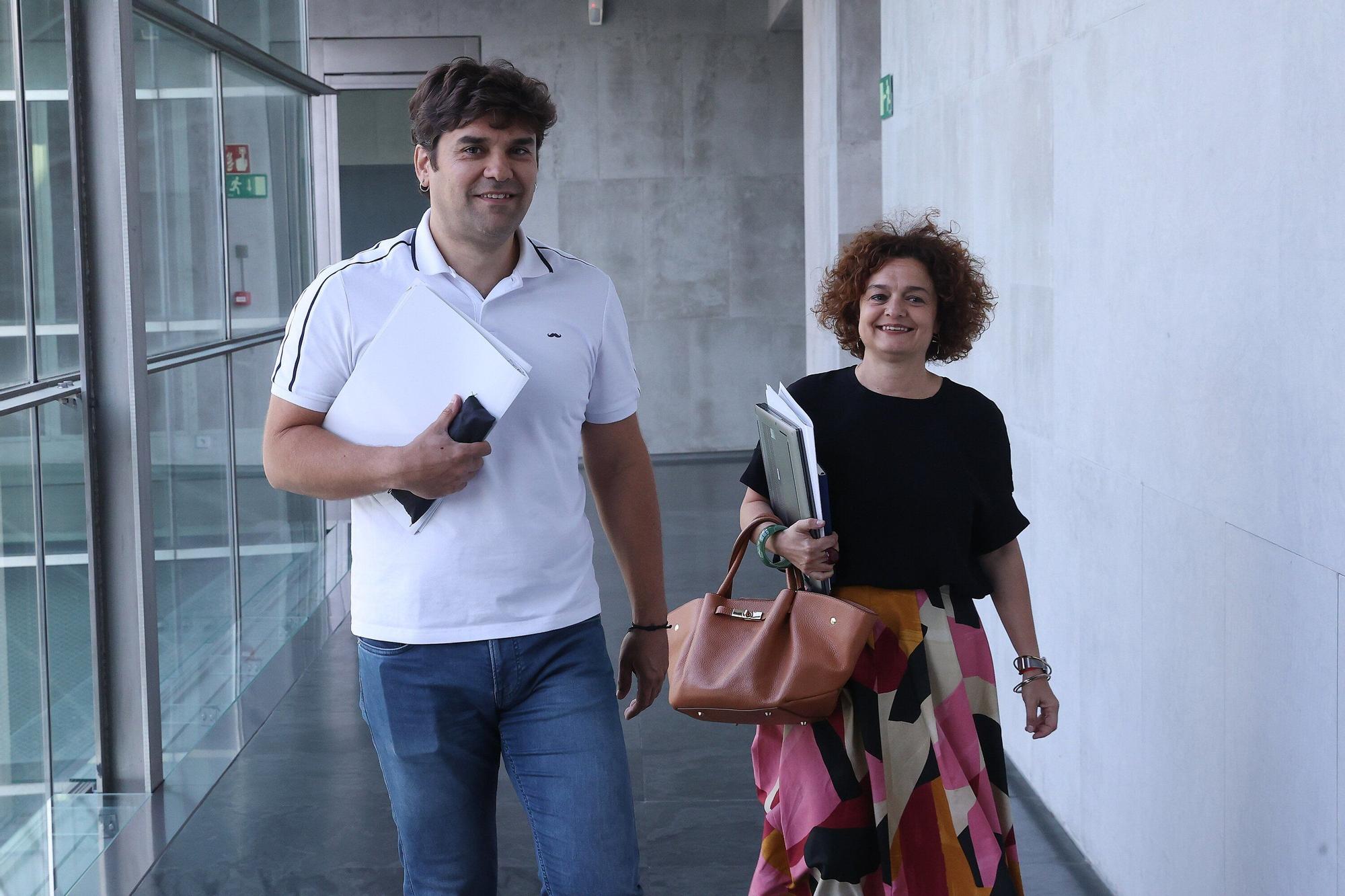 Imágenes de la primera sesión de la comisión de investigación