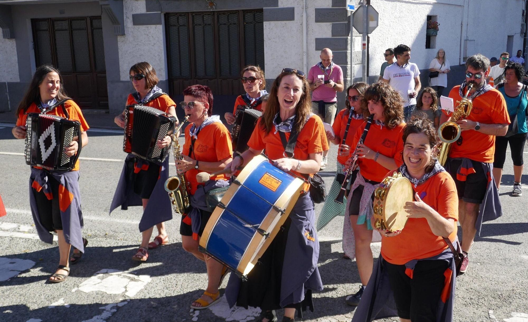 Fotos del chupinazo de fiestas de Irurzun