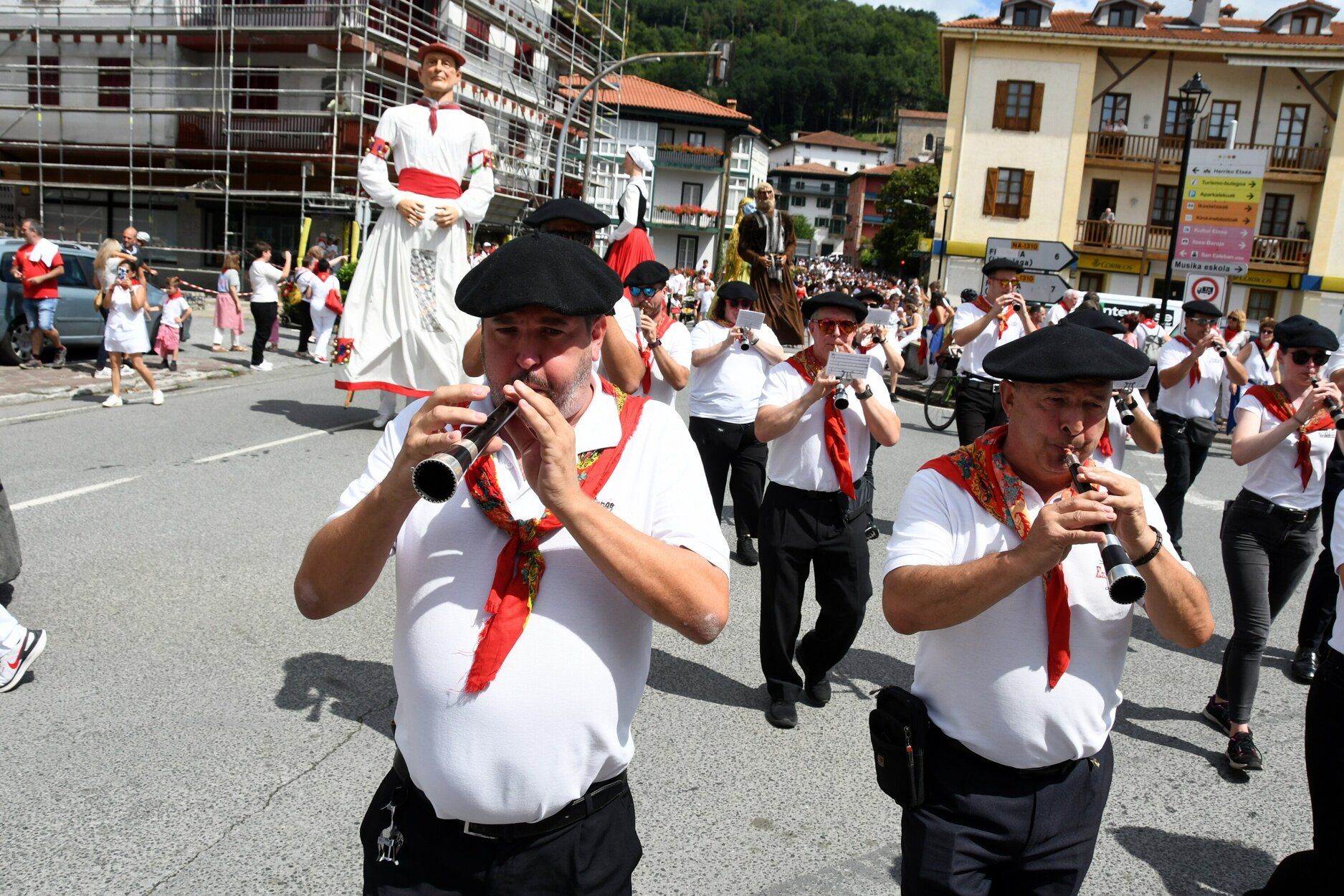Fotos del chupinazo de Bera
