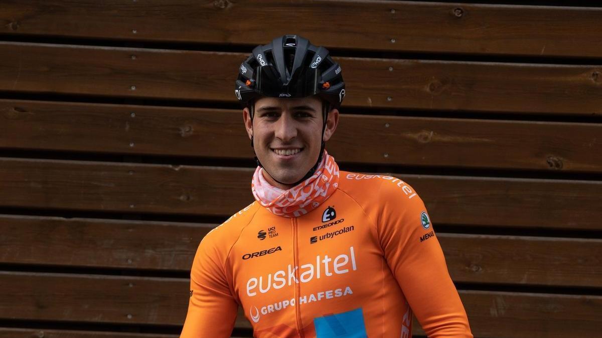 López de Abetxuko, en una imagen de archivo cuando militaba en el Euskaltel-Euskadi