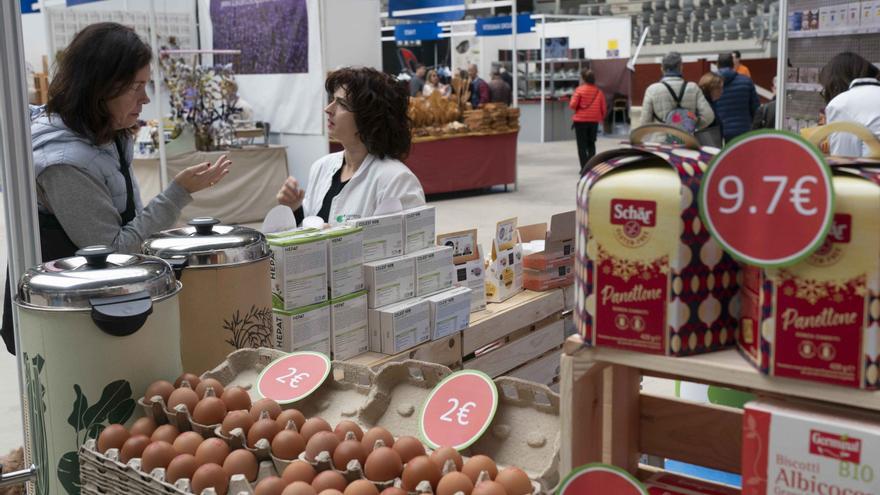 Imágenes de la feria de productos ecológicos BioAraba de 2024
