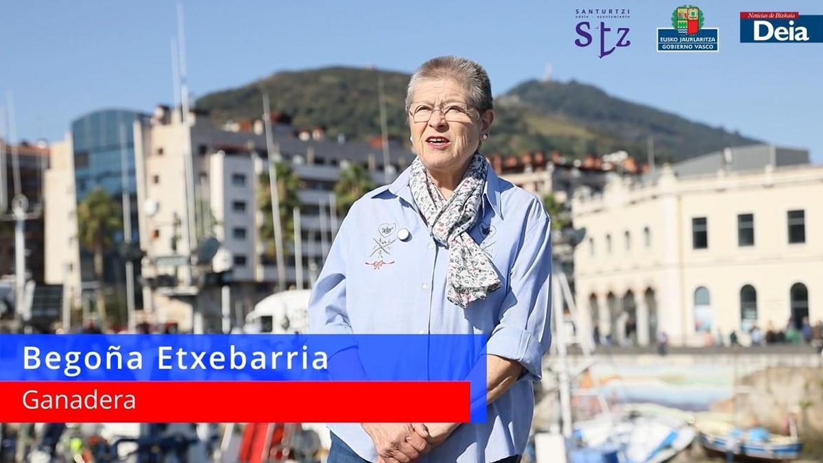 Begoña Etxebarria: siempre rodeada de sus animales