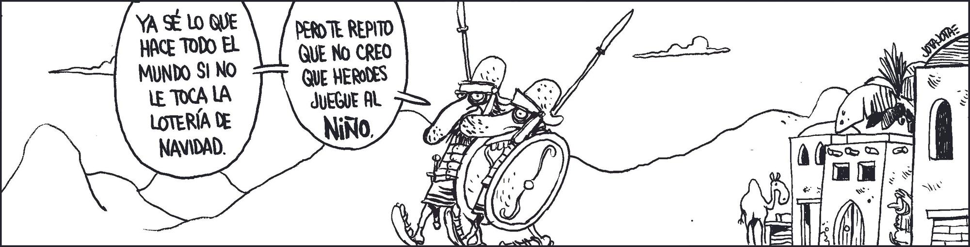 La tira de Jota Jota (23/12/2023)