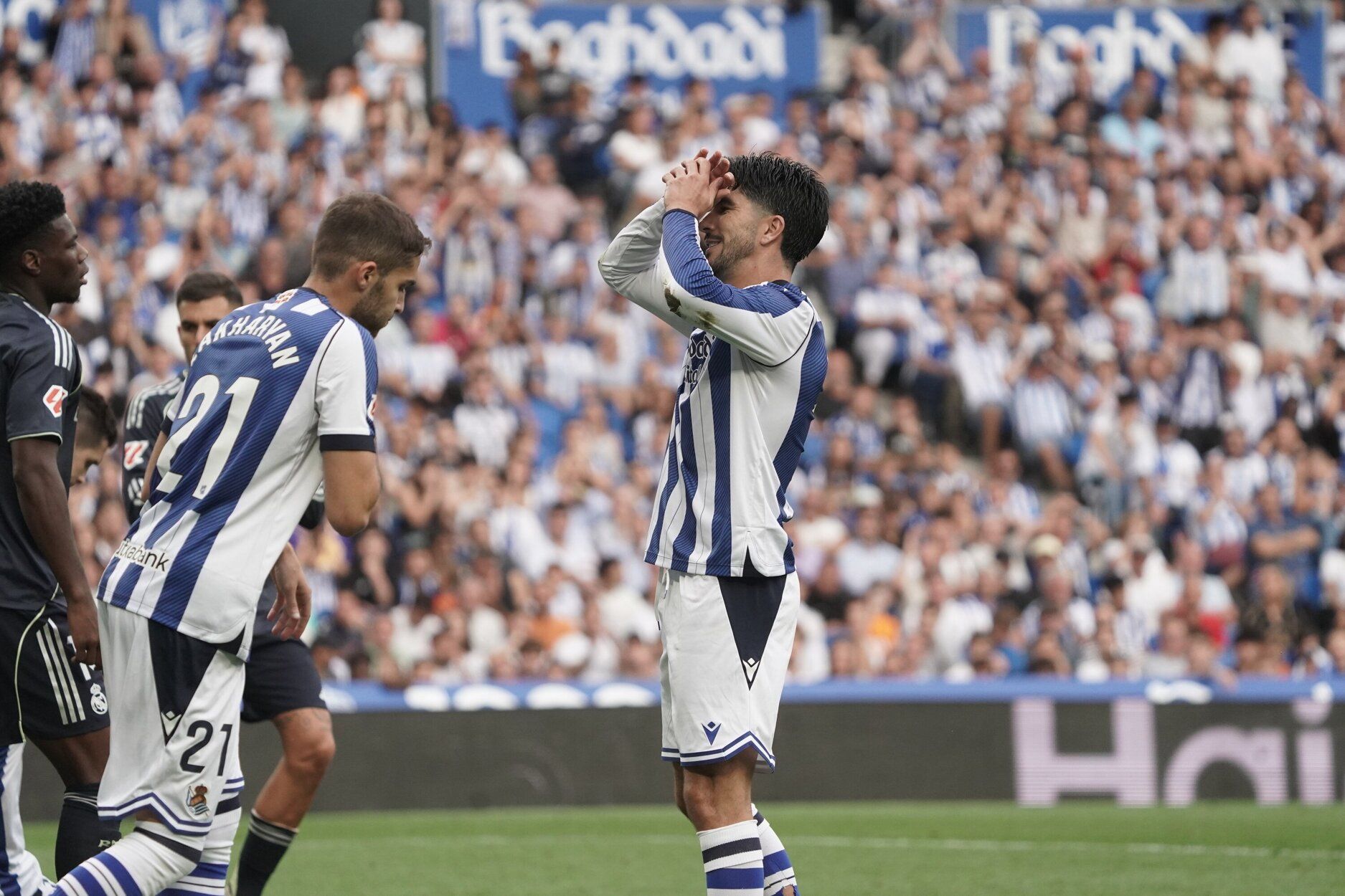 El Real Sociedad - Real Madrid, en imágenes