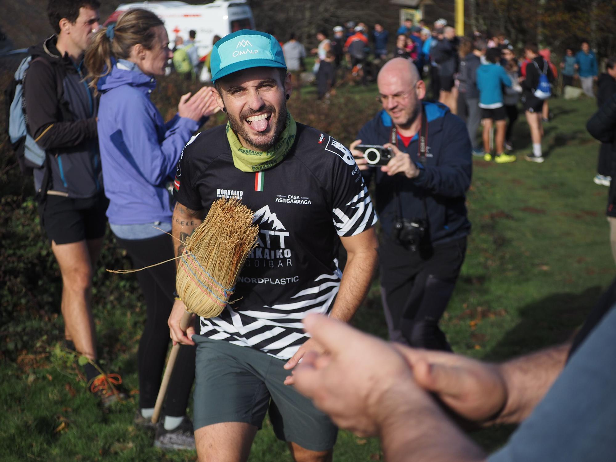 La llegada de los corredores a Karakate, en imágenes