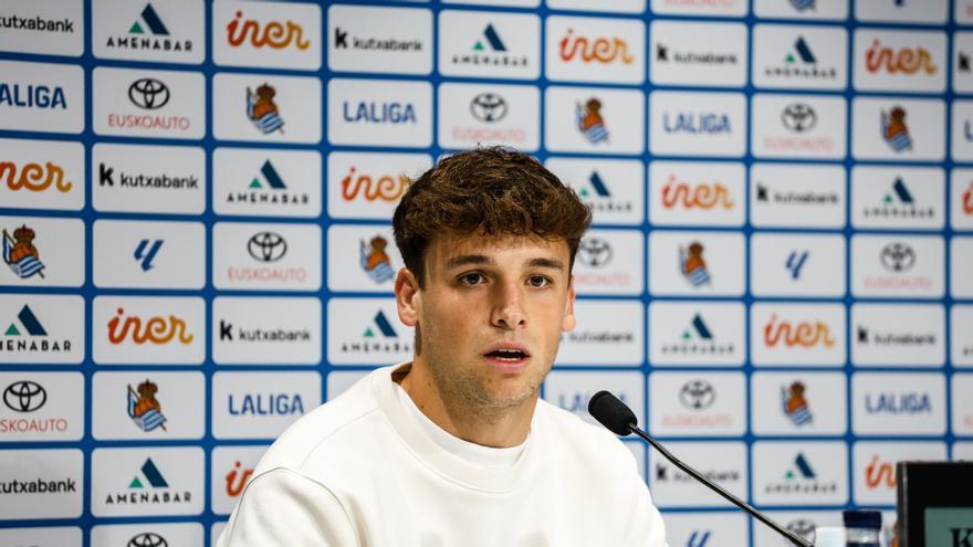 Jon Balda asegura que la Real B &quot;está compitiendo bien&quot; y va &quot;por buen camino&quot;