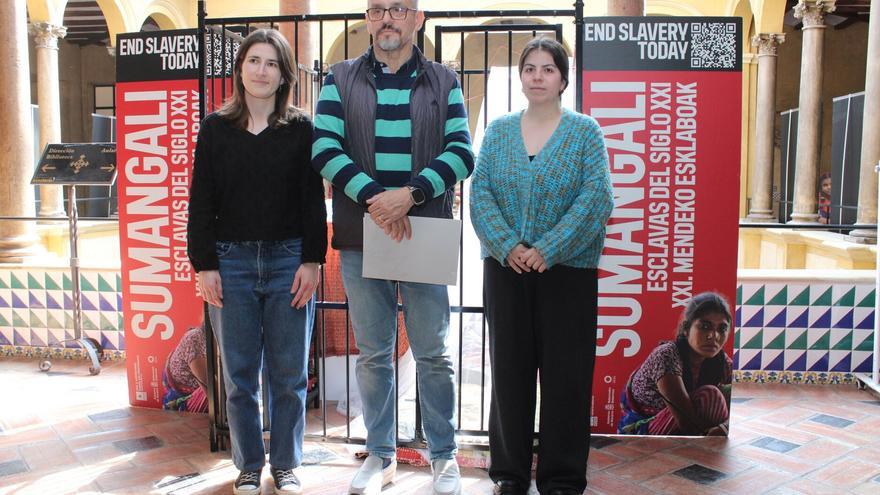 Exposición sobre la esclavitud en el siglo XXI en la Uned de Tudela