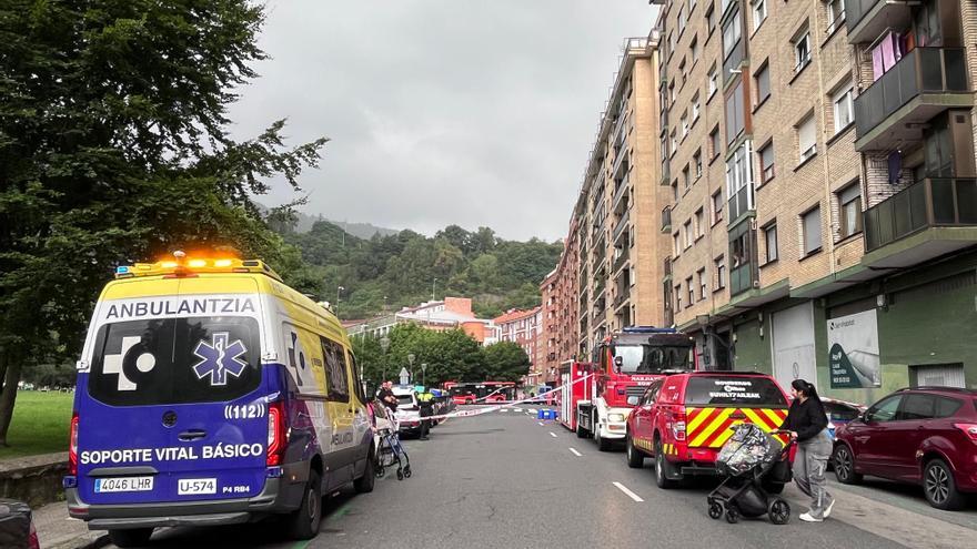 Las imágenes del incendio en un garaje de La Peña