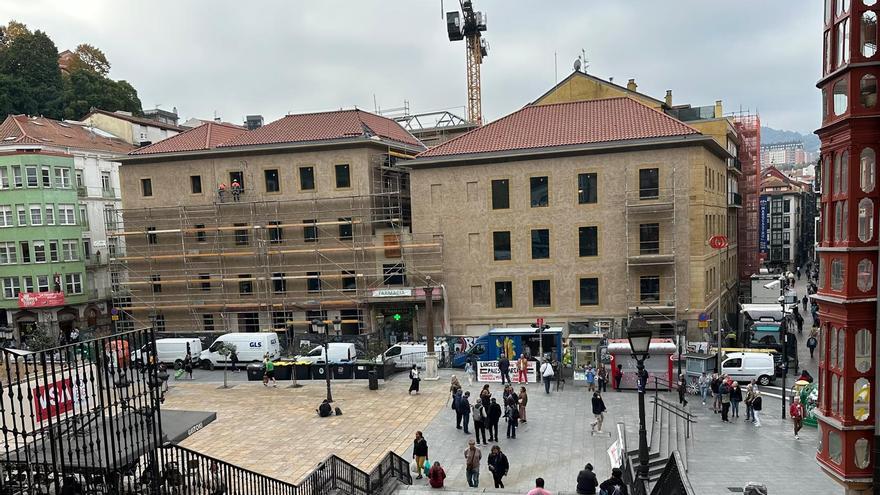 Finalizan las obras exteriores del Museo Vasco de Bilbao