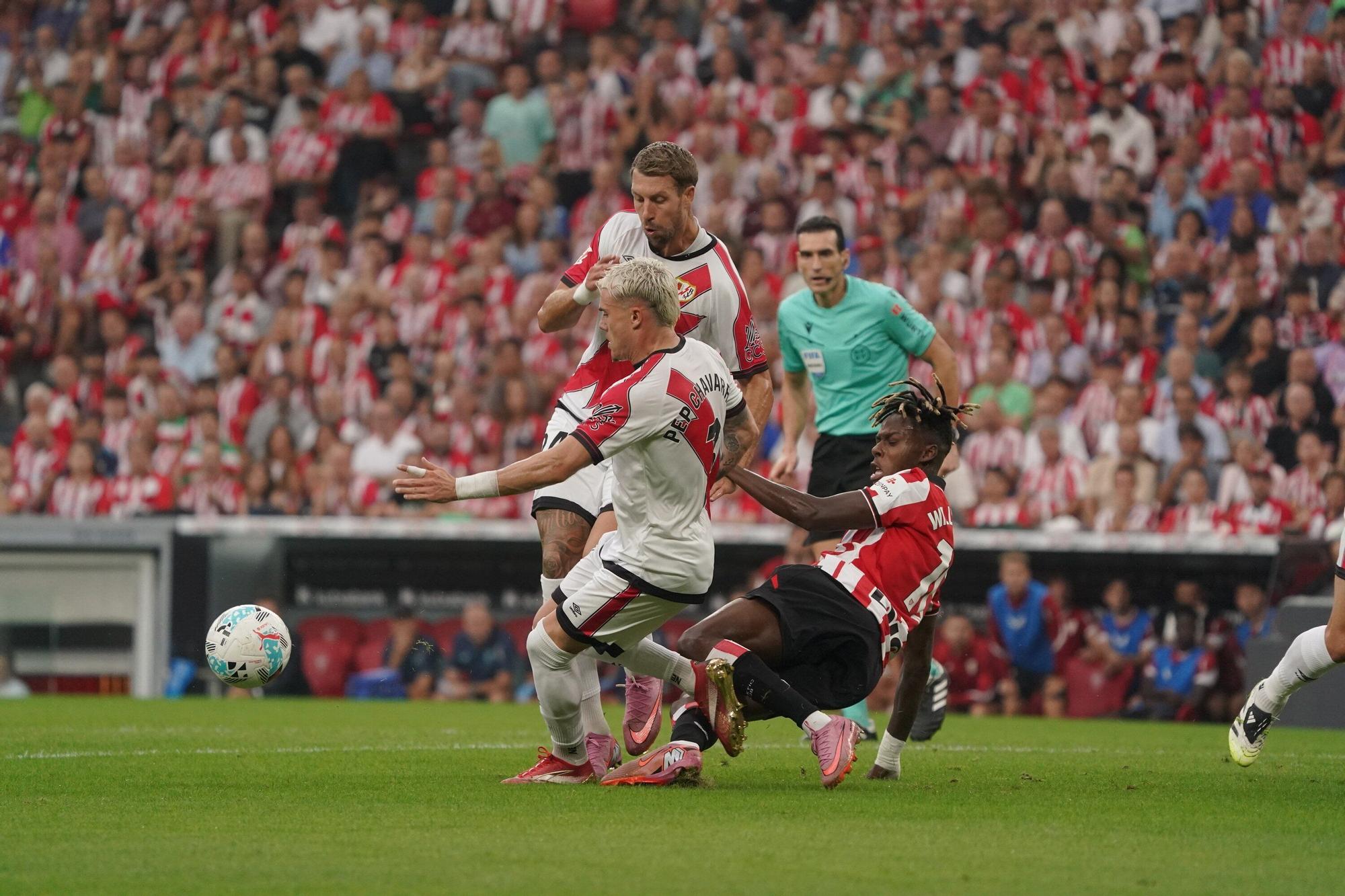 El Athletic - Rayo Vallecano, en imágenes