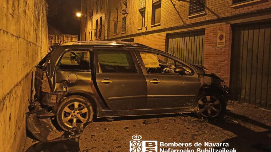Detenida una conductora ebria en Sangüesa que se enfrentó a los agentes