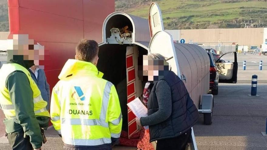 El curioso objeto hallado en el Puerto de Bilbao