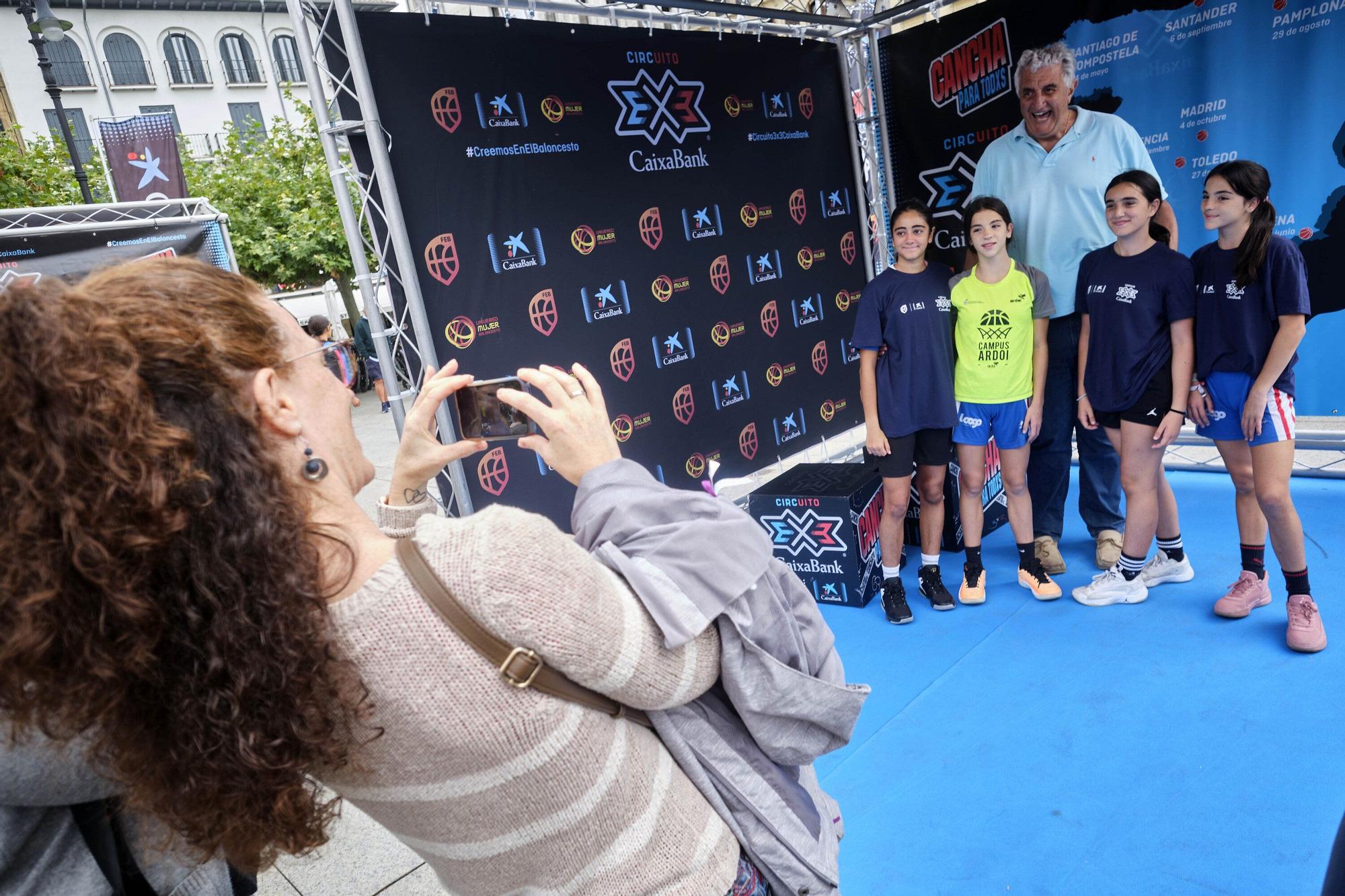 Fotos del circuito 3x3 de baloncesto Caixabank