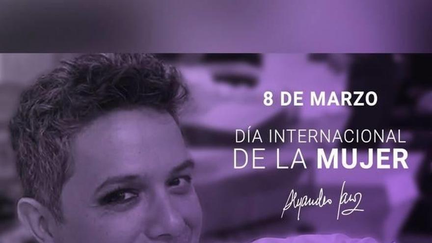 Los memes por la peculiar felicitización de Alejandro Sanz el 8-M