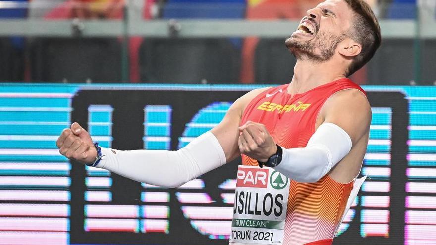 Óscar Husillos, campeón de Europa de 400 metros