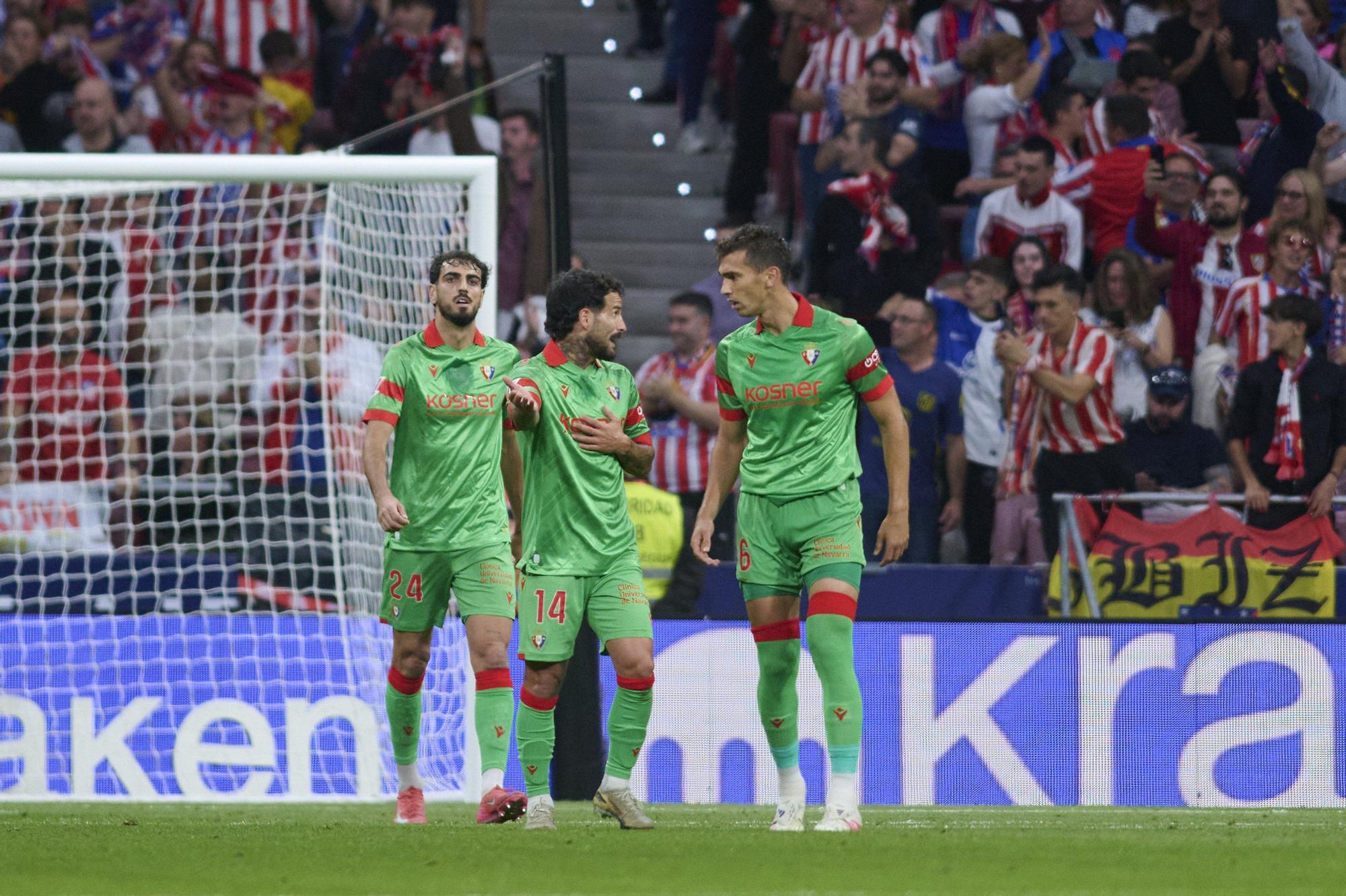 Fotos del partido Atlético de Madrid-Osasuna