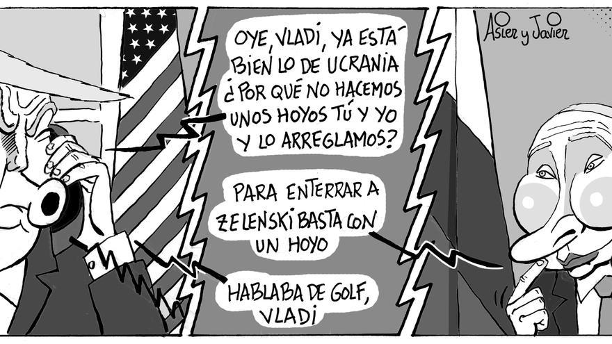 La tira de Asier y Javier del martes 5 de agosto de 2025