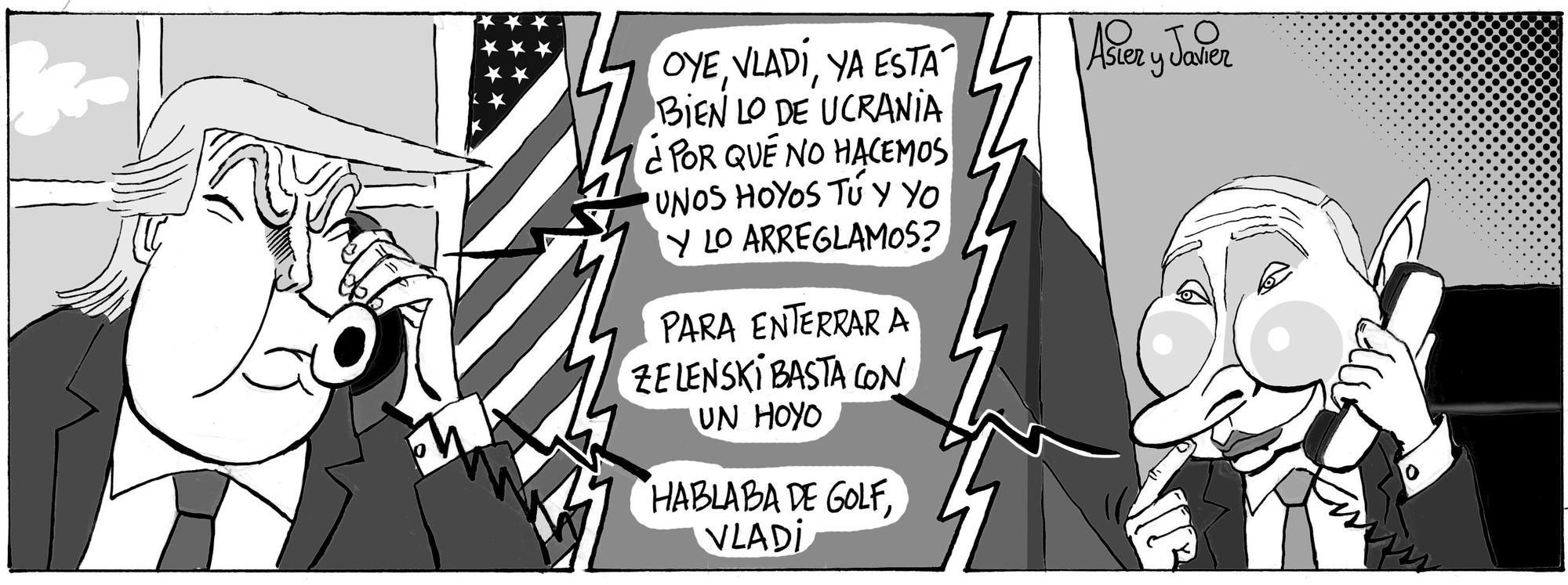 La tira de Asier y Javier del martes 5 de agosto de 2025