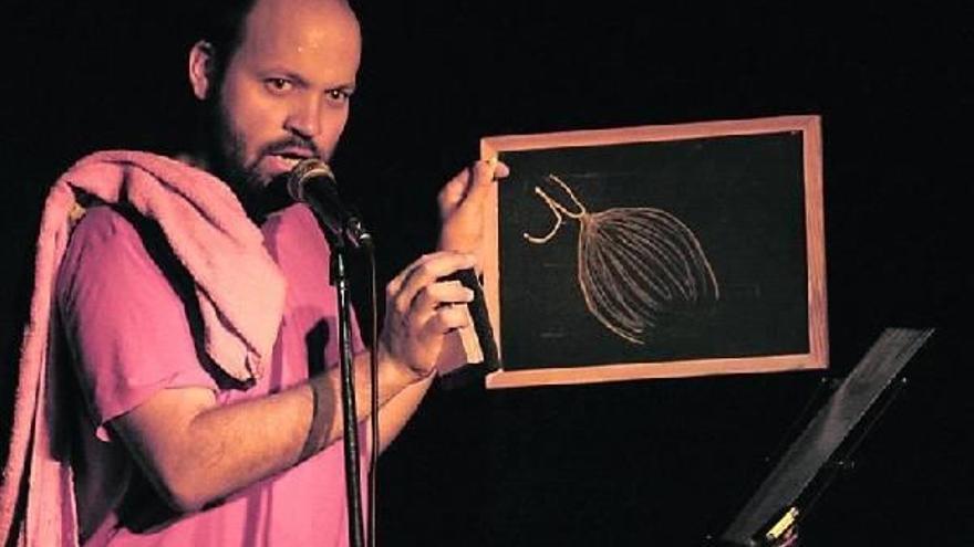 Miguel Noguera, en un instante de su &#039;Ultrashow&#039;.