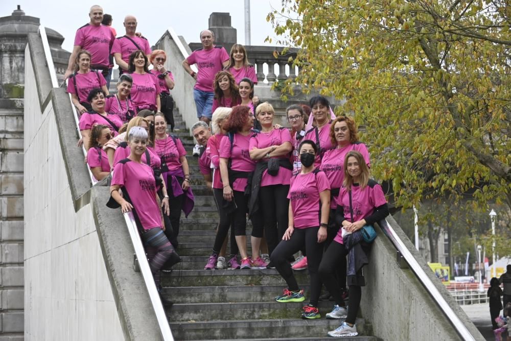 Marcha de ACAMBI contra el cáncer de mama en Bilbao